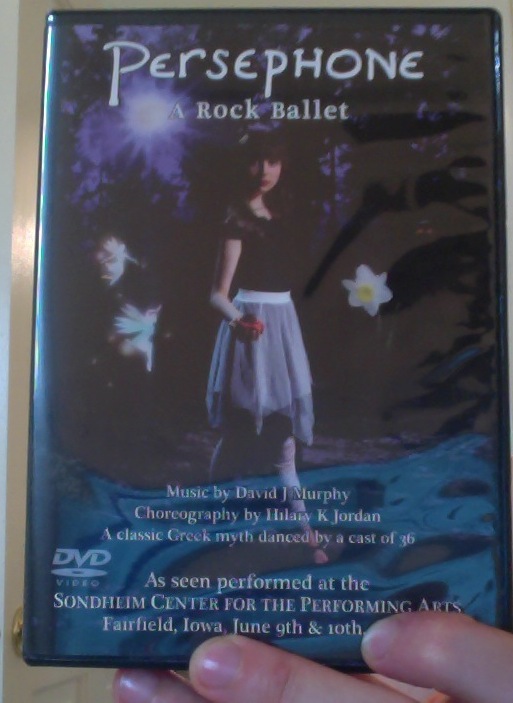 Persephone: A Rock Ballet - DVD Release
